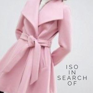 ISO ASOS Oasis Pink Swing Coat